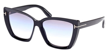 Tom Ford® FT0920 Scarlet-02 FT0920 Scarlet-02 01B 57 - 01B - Shiny Black / Gradient Blue-To-Pink Lenses Sunglasses