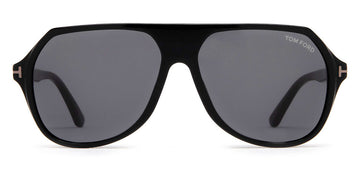 Tom Ford® FT0934-N Hayes FT0934-N Hayes 01A 59 - 01A - Shiny Black/ Smoke Glasses Sunglasses