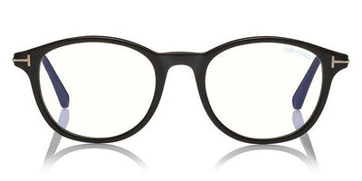 Tom Ford® FT5553-B FT5553-B 001 50 - Shiny Black/Shiny Dark Gunmetal Eyeglasses