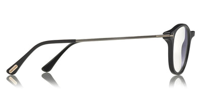 Tom Ford® FT5553-B FT5553-B 001 50 - Shiny Black/Shiny Dark Gunmetal Eyeglasses