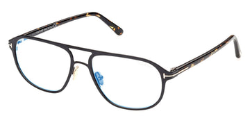 Tom Ford® FT5751-B - Shiny Black/Shiny Dark Havana/T Logo