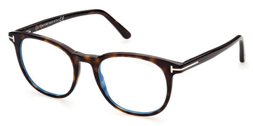 Tom Ford® FT5754-B - Shiny Classic Dark Havana/T Logo