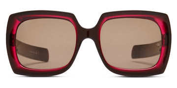 OLIVER GOLDSMITH® - FUZ  BLACK & CHERRY SUNGLASSES