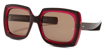 OLIVER GOLDSMITH® - FUZ  BLACK & CHERRY SUNGLASSES