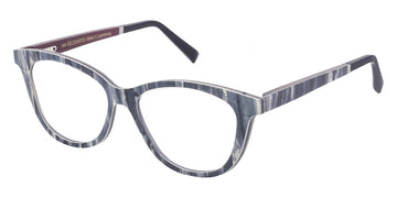 Gold & Wood® GAIA 03 G&W GAIA 03 03 51 - 03 - Grey Shibori Silk/Grey Bolivar/Burgundy Bolivar Eyeglasses