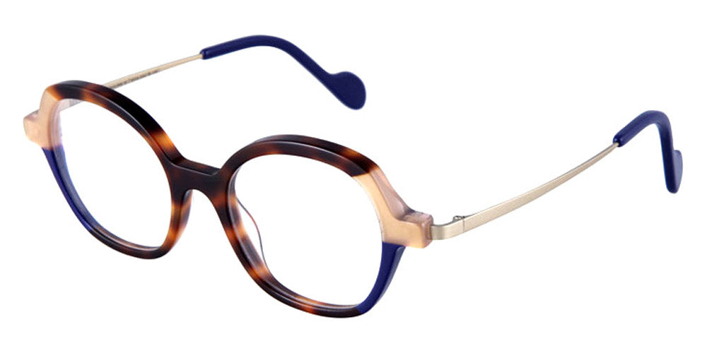 NaoNed® Gindi NAO Gindi 14003 47 - Tortoiseshell and Orchid Blue and Opalin Gold Beige / Sand Eyeglasses