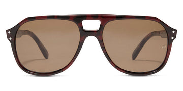 OLIVER GOLDSMITH® - GLYN  RED ON LEOPARD SUNGLASSES