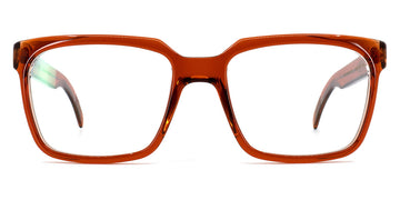 Götti® Hahns GOT OP Hahns RWT 55 - Rost Red Transparent Eyeglasses