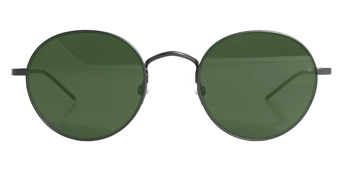 Götti® Dan-S GOT SU Dan-S BLKM 48 - Black Matte / Green curve 2 Sunglasses