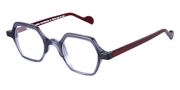 NaoNed® Gwened NAO Gwened 2113 45 - Transparent Graphite Grey / Transparent Red Eyeglasses