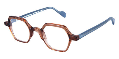 NaoNed® Gwened NAO Gwened 2124 45 - Transparent Brown / Milky Stone Blue Transparent Eyeglasses