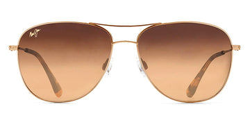 Maui Jim® CLIFF HOUSE HS247 16 - Gold Matte Sunglasses