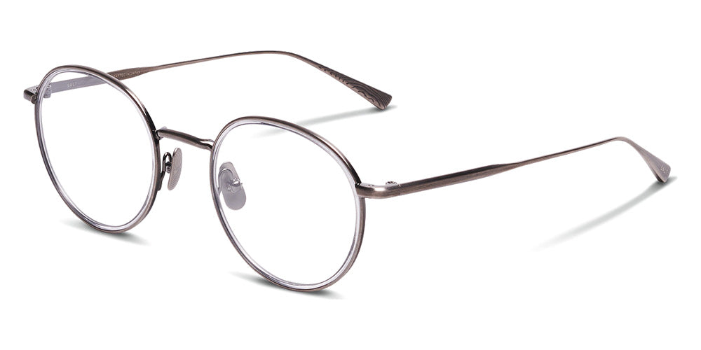 SALT.® HUDSON SAL HUDSON 004 49 - Antique Silver/Smoke Grey Eyeglasses