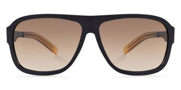 Ic! Berlin® Power Law Black-Rough Brown Sand 62 Sunglasses