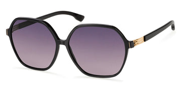 Ic! Berlin® Beam Black-Crystal 59 Sunglasses