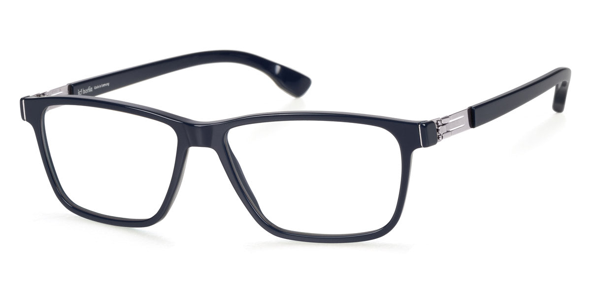 Ic! Berlin® Data Black-Rough 52 Eyeglasses