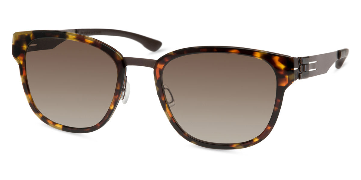 Ic! Berlin® Homer H Teak-Havanna 52 Sunglasses