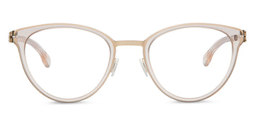 Ic! Berlin® Beate J Rosé-Gold-Ice-Tea 49 Eyeglasses