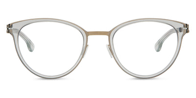 Ic! Berlin® Beate J Shiny-Bronze-Sky-Grey 49 Eyeglasses
