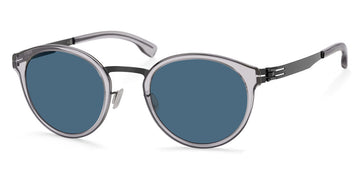 Ic! Berlin® Eric D Sun Gunmetal-Sky-Grey 48 Sunglasses