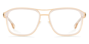 Ic! Berlin® Pablo L Rosé-Gold-Ice-Tea 54 Eyeglasses