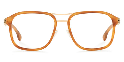 Ic! Berlin® Pablo L Matt-Gold-Amur 54 Eyeglasses