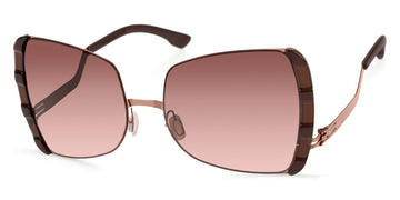 Ic! Berlin® Vip Shiny-Copper-Mahagony 59 Sunglasses