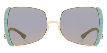 Ic! Berlin® Vip Matt-Gold-Pistachio 59 Sunglasses