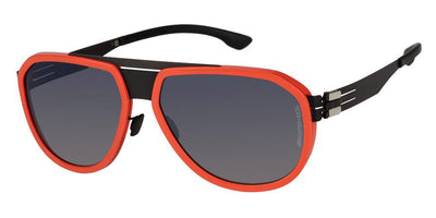Ic! Berlin® AMG 10 Black-Orange 62 Sunglasses