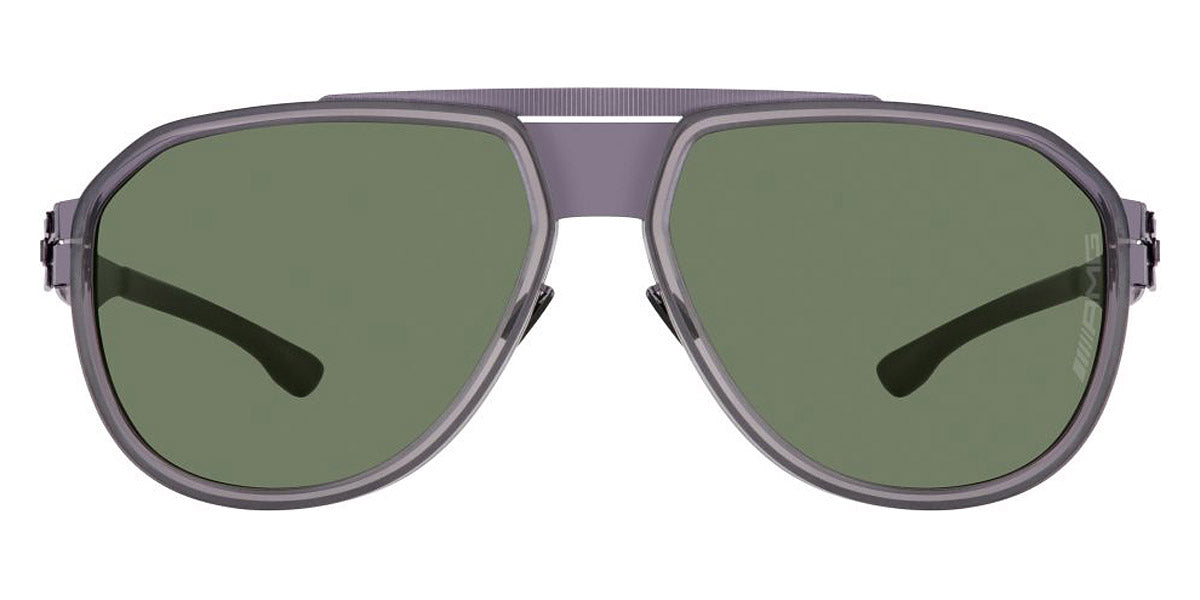 Ic! Berlin® AMG 10 Aubergine-Gray 62 Sunglasses