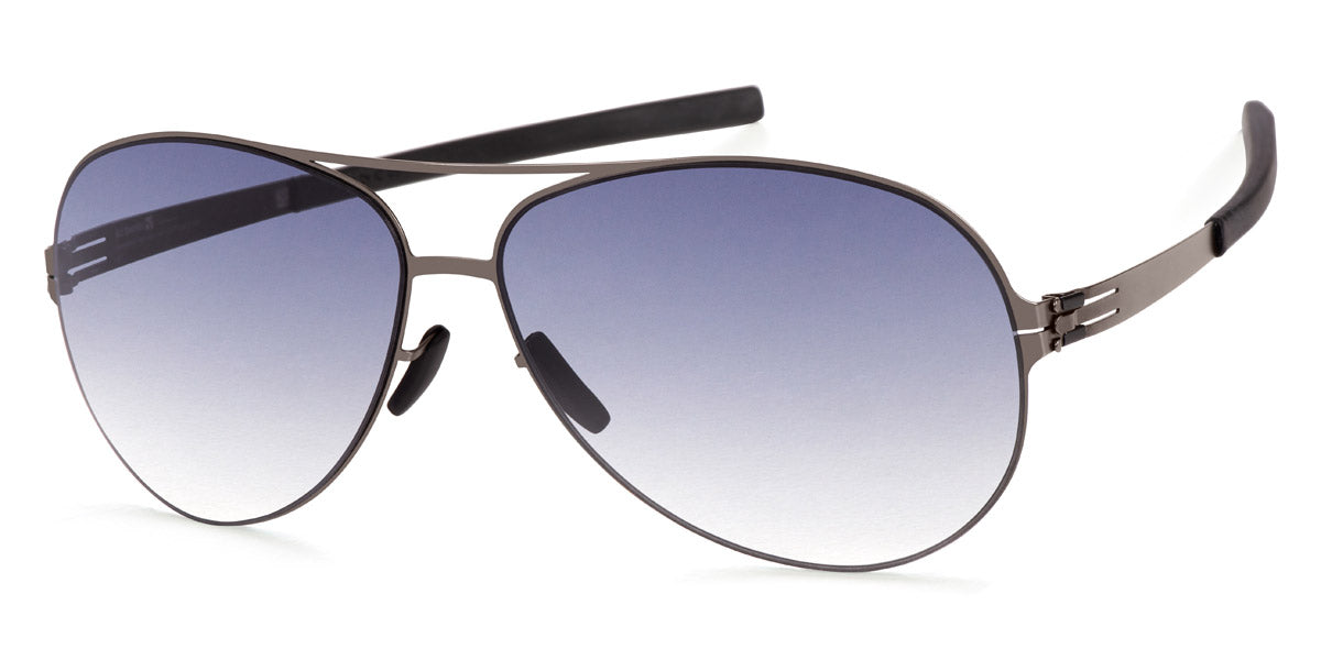 Ic! Berlin® Raf S Gunmetal 61 Sunglasses