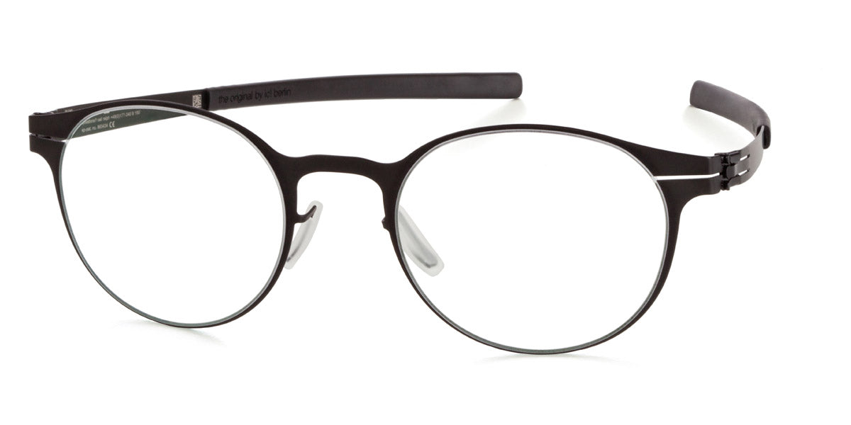 Ic! Berlin® 125 Foxweg Black 47 Eyeglasses