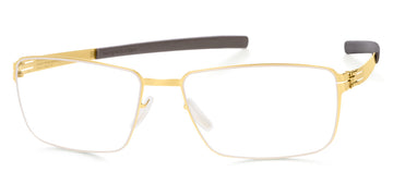 Ic! Berlin® Dr Kauermann Matt-Gold 55 Eyeglasses