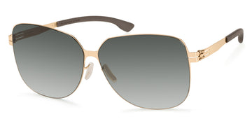 Ic! Berlin® Cha Cha Teak 62 Sunglasses