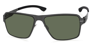 Ic! Berlin® Steve B Gunmetal 58 Sunglasses