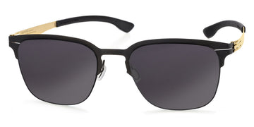 Ic! Berlin® The Antihero Black-Black Mirrored 54 Sunglasses