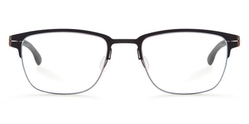 Ic! Berlin® The Lone Wolf Black-Matt Gold 51 Eyeglasses