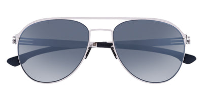 Ic! Berlin® Attila L Chrome 57 Sunglasses