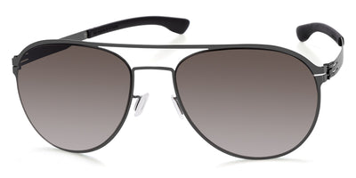 Ic! Berlin® Attila L Gunmetal 57 Sunglasses