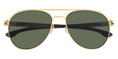 Ic! Berlin® Attila L Matt-Gold 57 Sunglasses