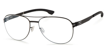 Ic! Berlin® Wolfener Black 55 Eyeglasses