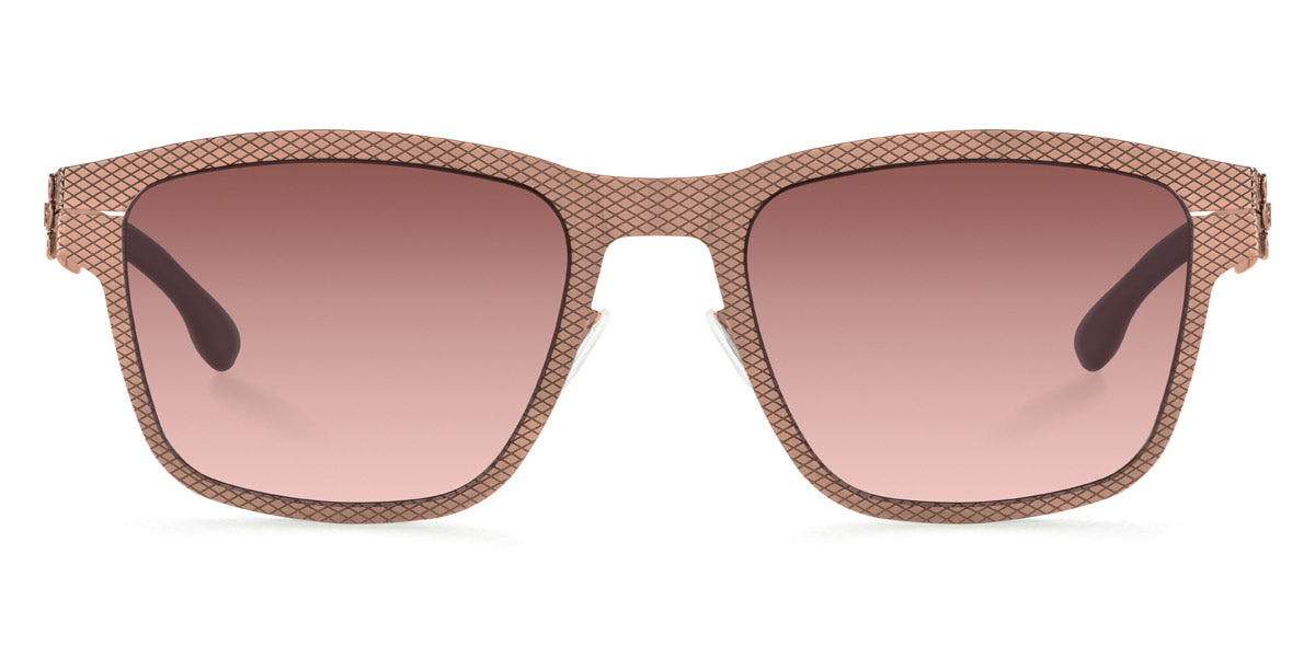 Ic! Berlin® Hasenheide Grid Shiny Copper 56 Sunglasses