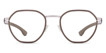 Ic! Berlin® Carbon Rough-Graphite 49 Eyeglasses