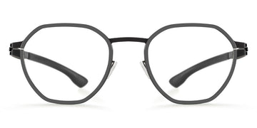 Ic! Berlin® Carbon Black-Gun-Metal 49 Eyeglasses