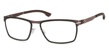 Ic! Berlin® Chromium Teak-Black 56 Eyeglasses