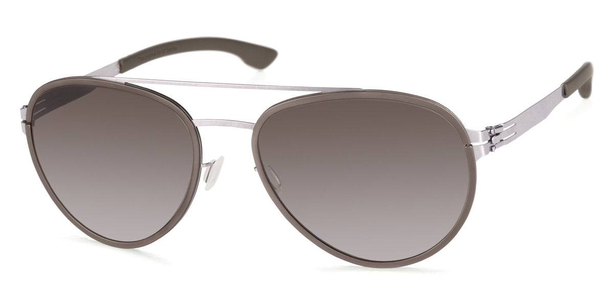 Ic! Berlin® Ferrum Rough-Graphite 60 Sunglasses