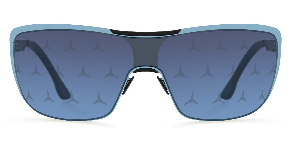 Ic! Berlin® MB Shield 02 Electric Light Blue 48 Sunglasses