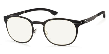 Ic! Berlin® Ivan B Black Black 49 Eyeglasses