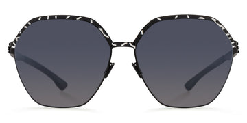 Ic! Berlin® Kiez Motif Black White Inlay 62 Sunglasses