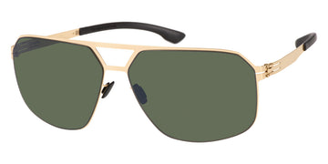 Ic! Berlin® Henry Matt-Gold 64 Sunglasses